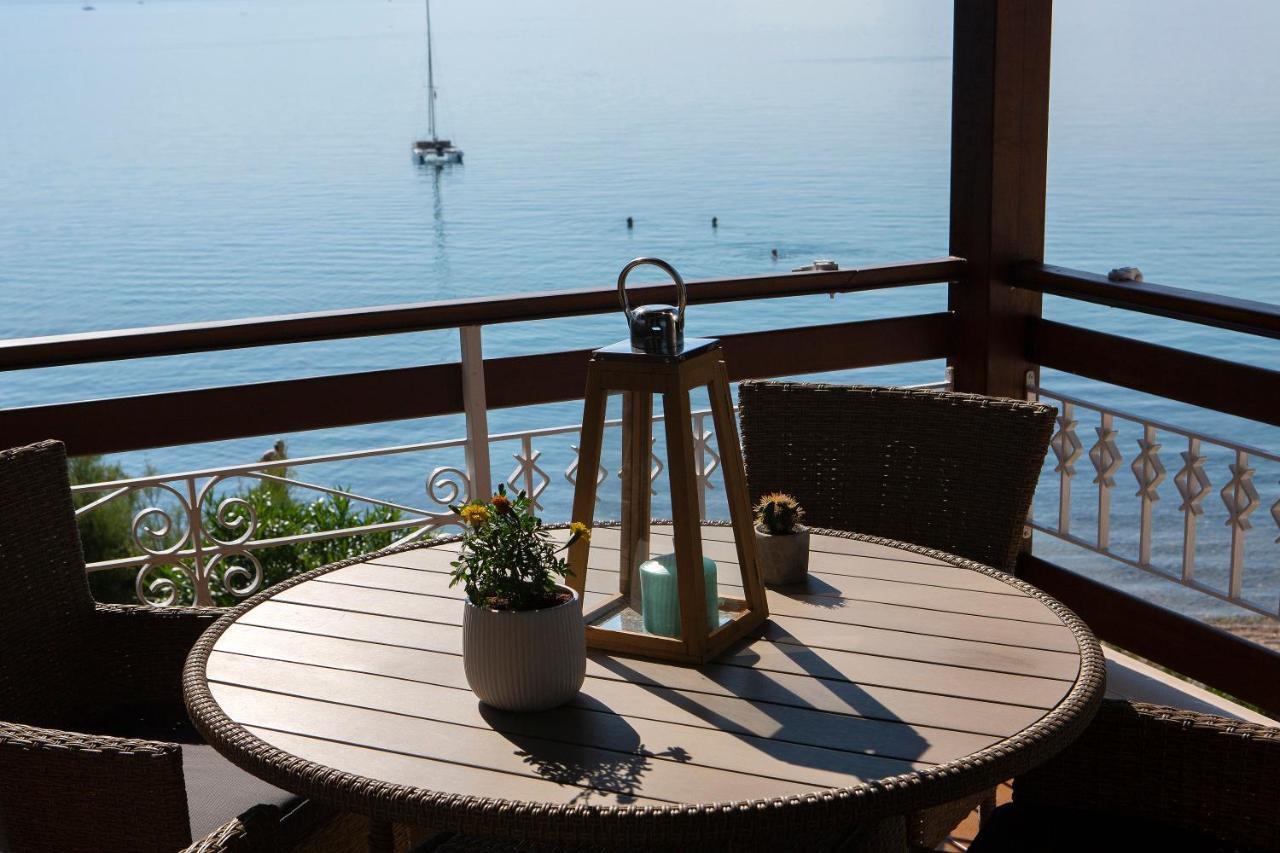 Arokaria Beach House Nikiána Kültér fotó