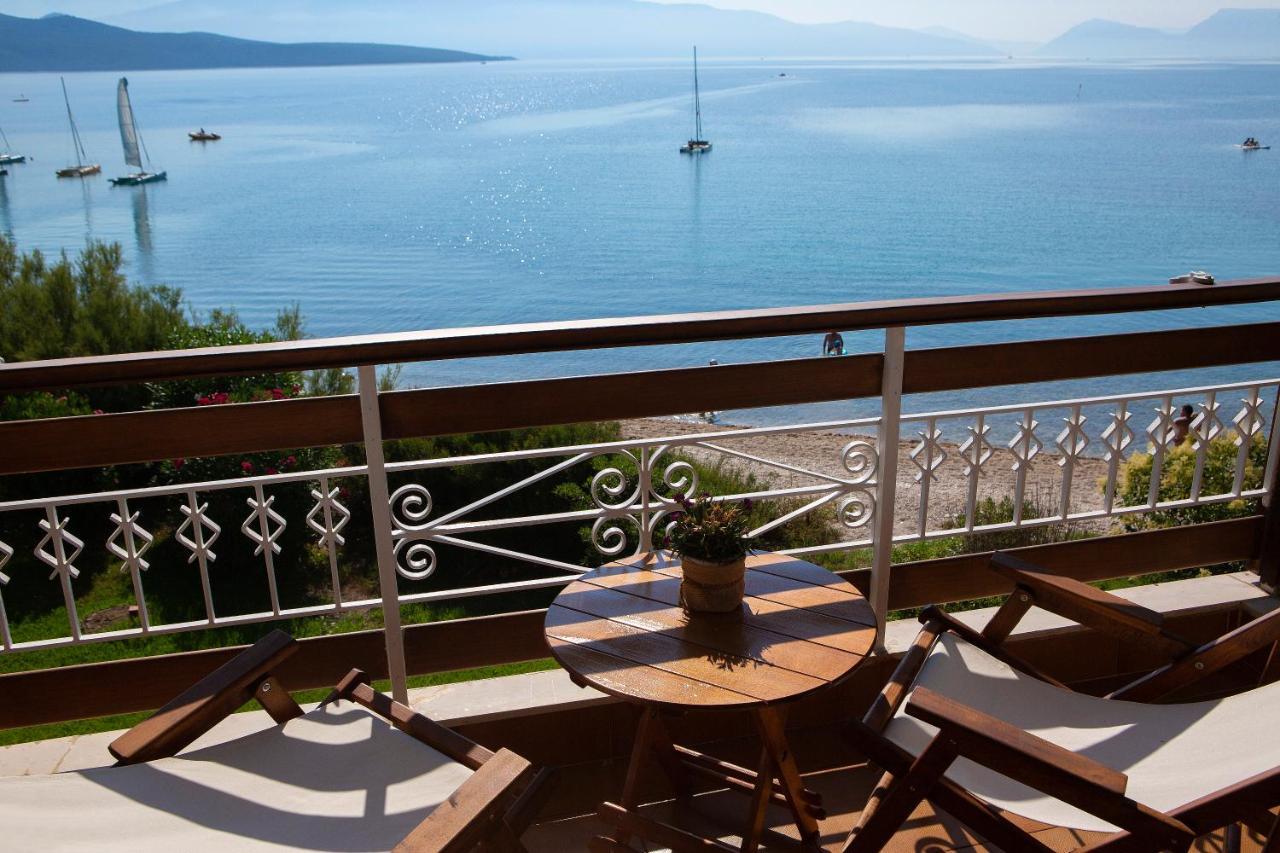Arokaria Beach House Nikiána Kültér fotó
