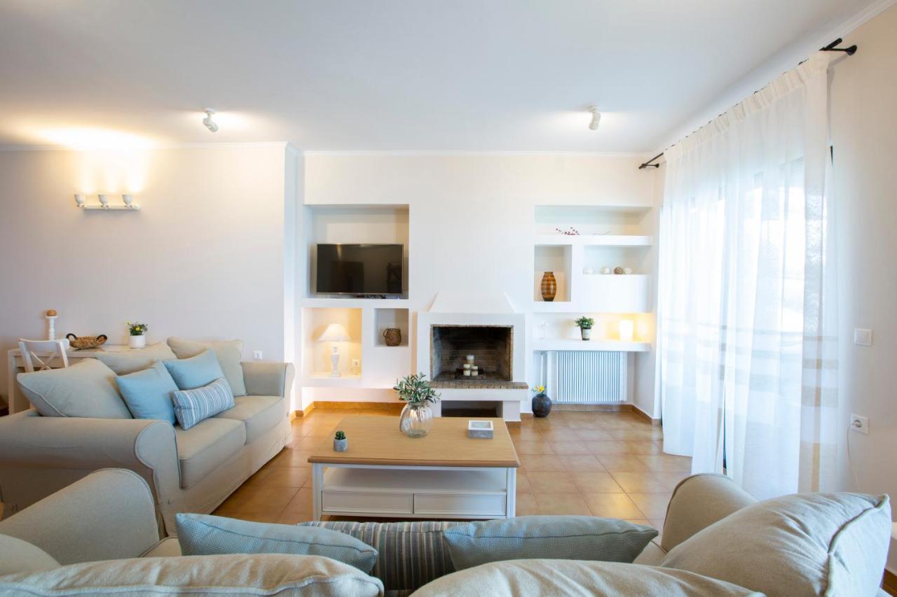 Arokaria Beach House Nikiána Kültér fotó